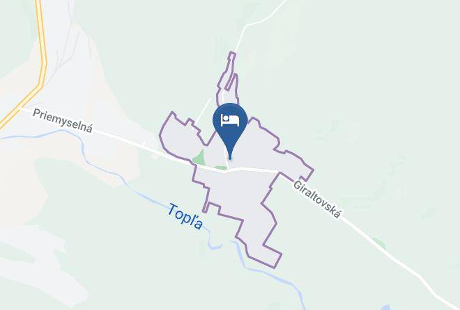 Bardejov - Penzion Adrian Maps