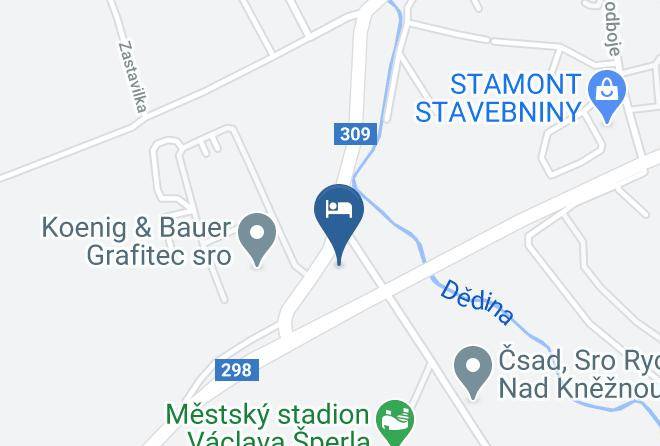 Rychnov Nad Kneznou - Penzion Adriana Maps