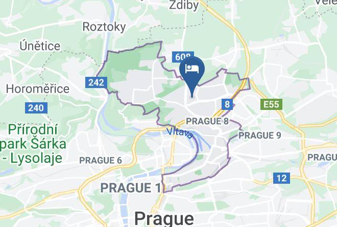 Prague - Penzion Adyton Maps