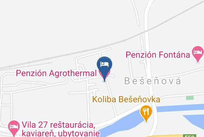 Ruzomberok - Penzion Agrothermal Maps