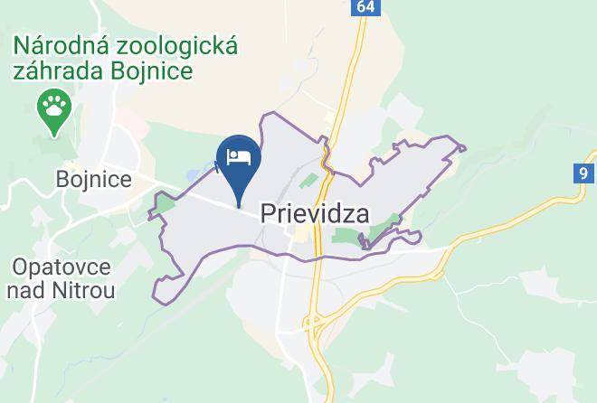 Prievidza - Penzion Alberto Maps