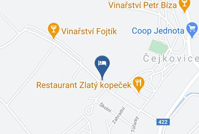 Hodonin - Penzion Albor Maps