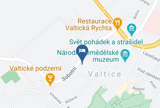 Breclav - Penzion Alenka Valtice Sobotni Maps