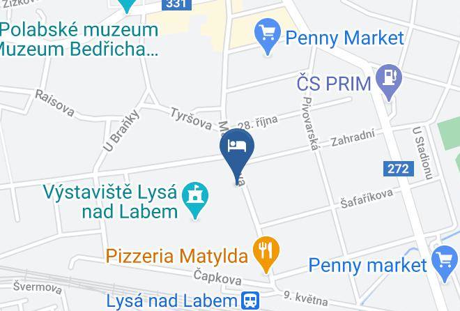 Nymburk - Penzion Alfa Maps