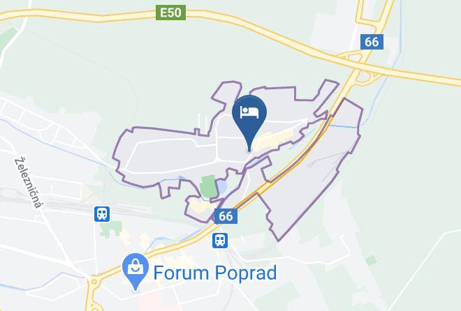 Poprad - Penzion Alzbetka Maps