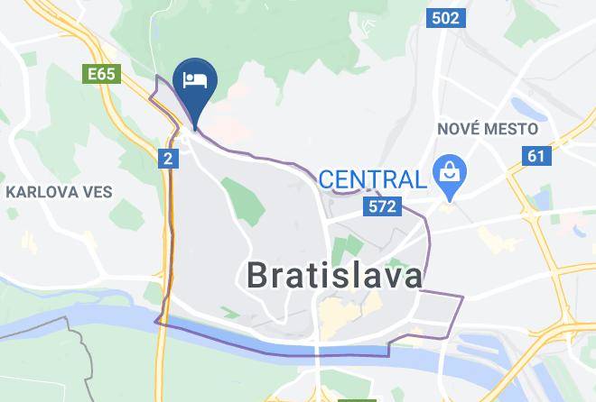 Bratislava - Penzion Angelika Maps