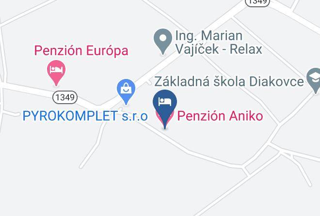 Sala - Penzion Aniko Maps