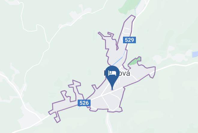 Detva - Penzion Anka Maps
