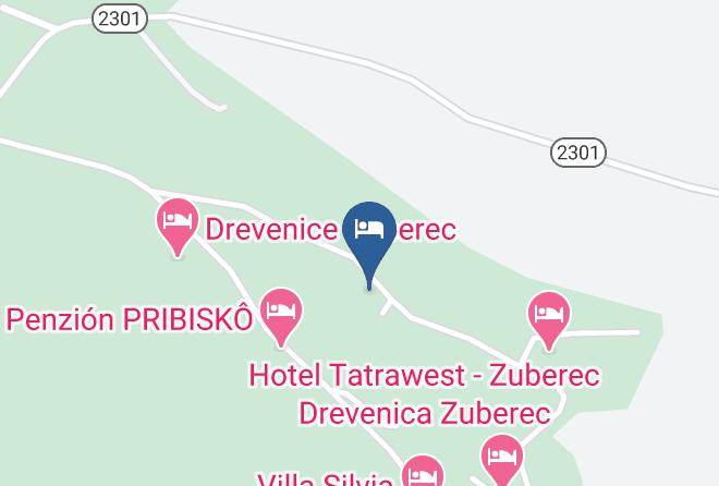 Tvrdosin - Penzion Antares Maps
