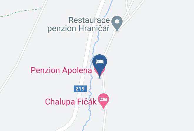 Chomutov - Penzion Apolena Maps