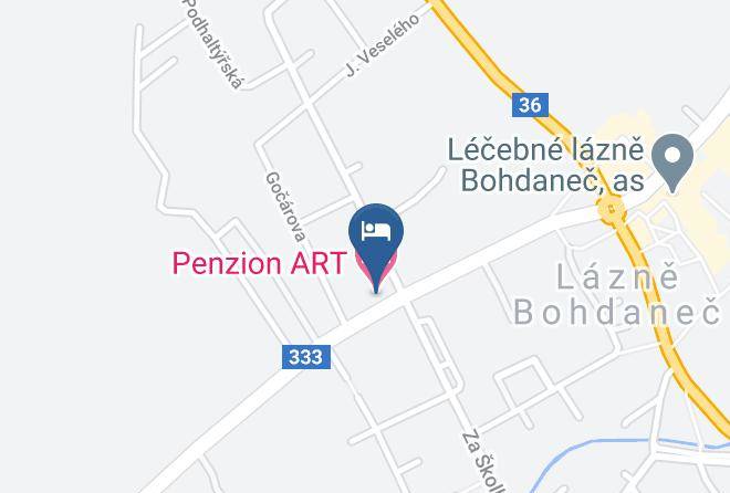 Lazne Bohdanec - Penzion Art Maps