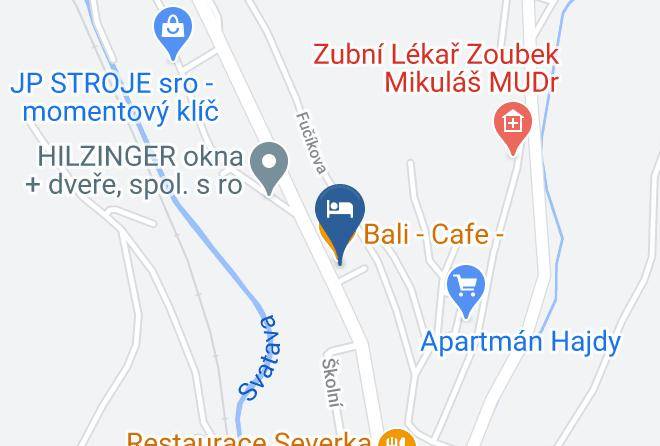 Sokolov - Penzion Bali Maps