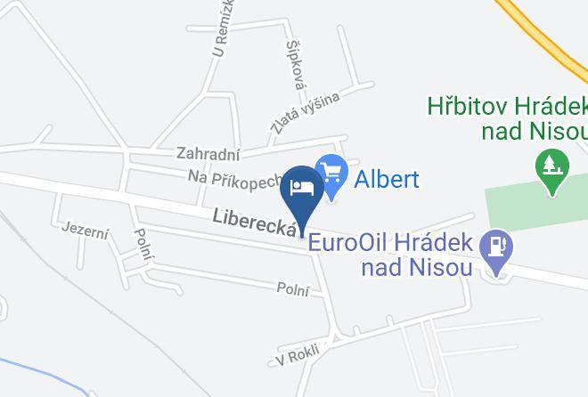 Hradek Nad Nisou - Penzion Barandov Maps