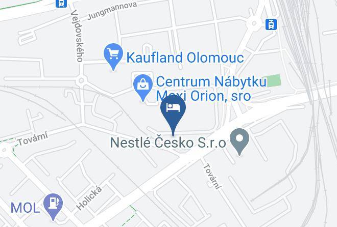 Olomouc - Penzion Barborka Maps