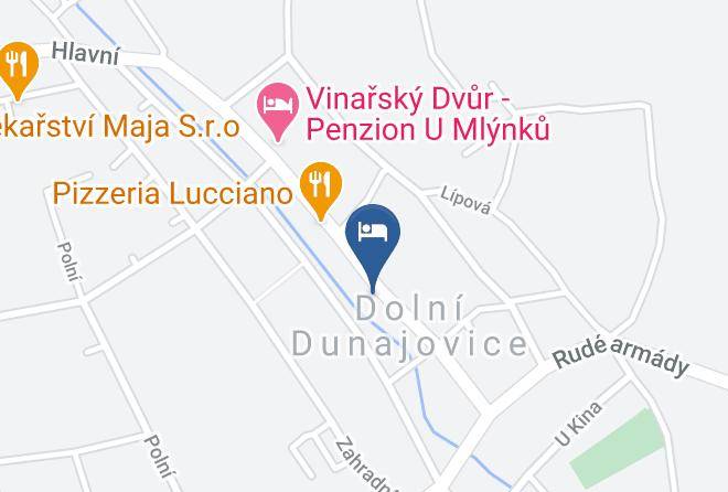 Breclav - Penzion Barina Maps