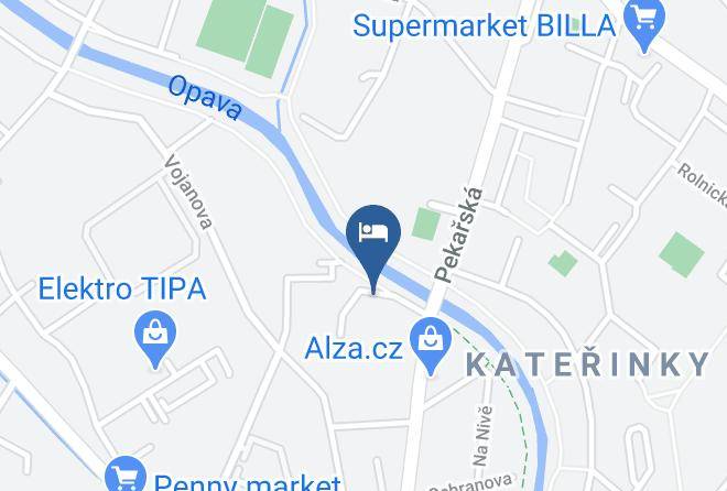 Opava - Penzion Barta Maps