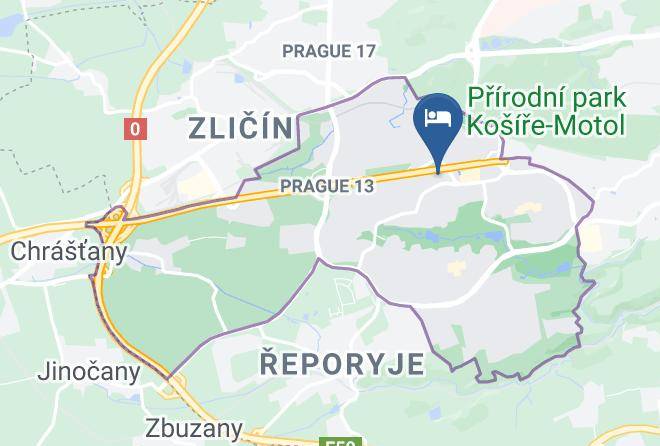 Prague - Penzion Bartak Maps