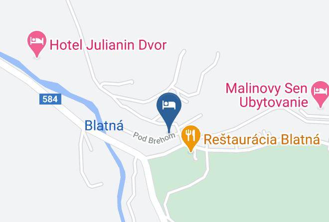 Tvrdosin - Penzion Bedy Maps