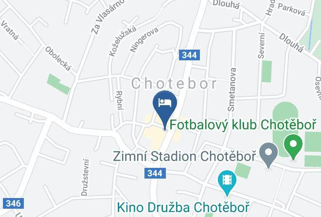 Havlickuv Brod - Penzion Bene Maps