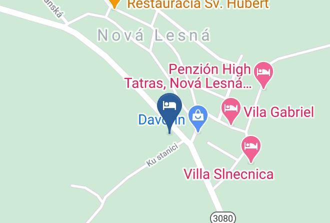 Poprad - Penzion Beny Maps