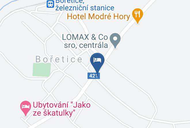 Breclav - Penzion Bernardyn Maps