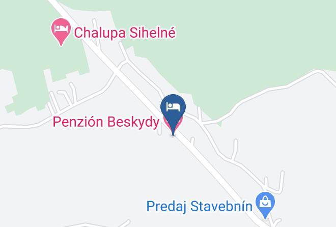 Namestovo - Penzion Beskydy Maps