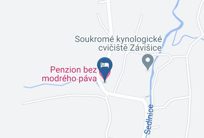 Novy Jicin - Penzion Bez Modreho Pava Maps