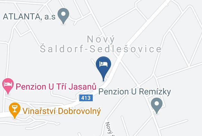 Znojmo - Penzion Blanka Restaurant Maps