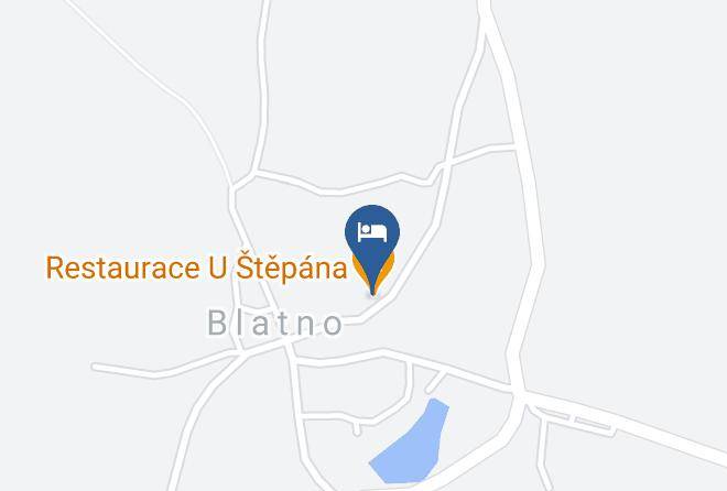 Chomutov - Penzion Blatno Maps