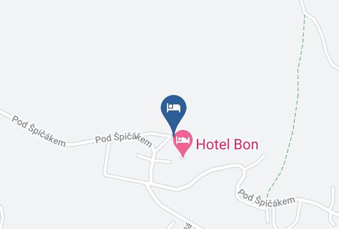 Jablonec Nad Nisou - Penzion Bobovka Maps