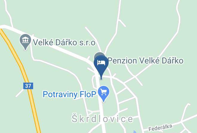 Zdar Nad Sazavou - Penzion Bodlak Maps