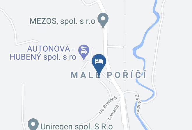 Nachod - Penzion Bor Maps