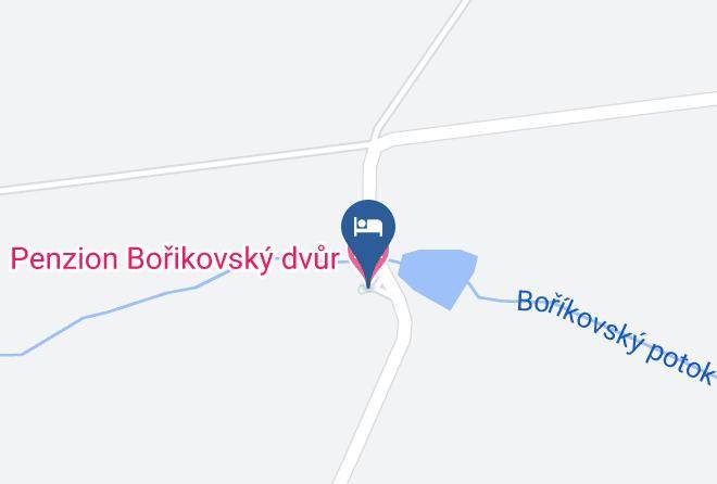 Trebic - Penzion Borikovsky Dvur Maps