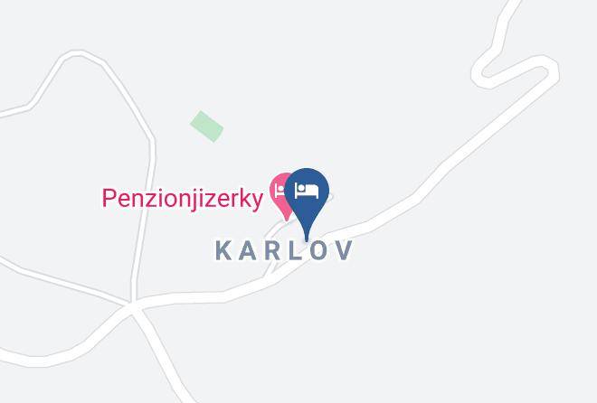 Jablonec Nad Nisou - Penzion Borovice Maps