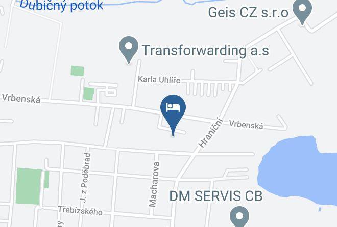 Ceske Budejovice - Penzion Boschmann Maps