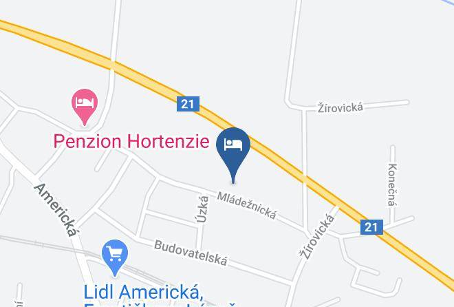 Cheb - Penzion Buchmann Maps