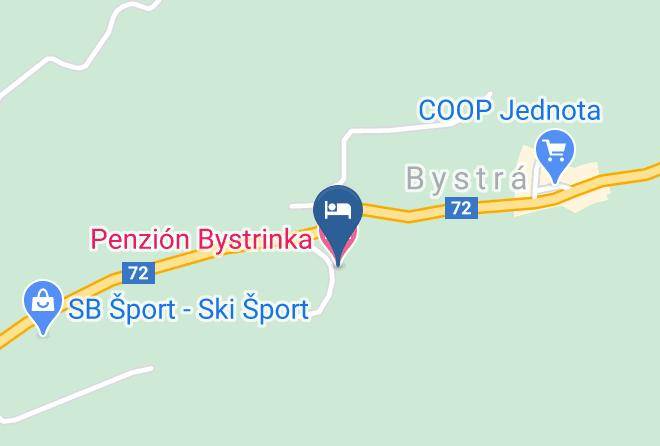 Brezno - Penzion Bystrinka Maps