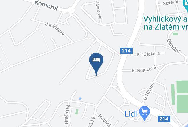 Cheb - Penzion Cafe Na Svahu Maps