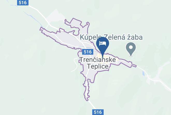 Trencin - Penzion Cafe Restaurant Zuzi Maps