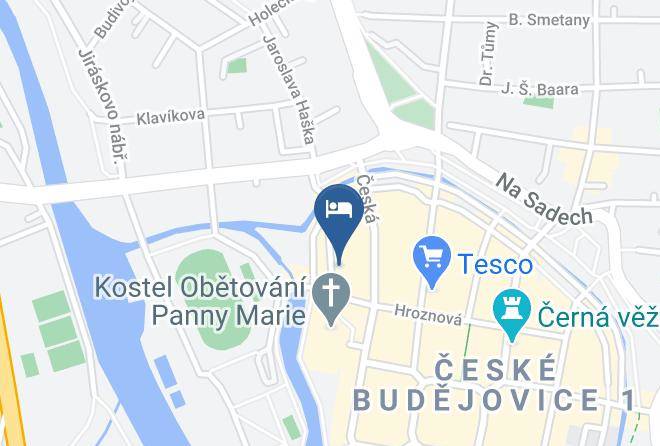 Ceske Budejovice - Bar A Penzion U Zeldy Maps