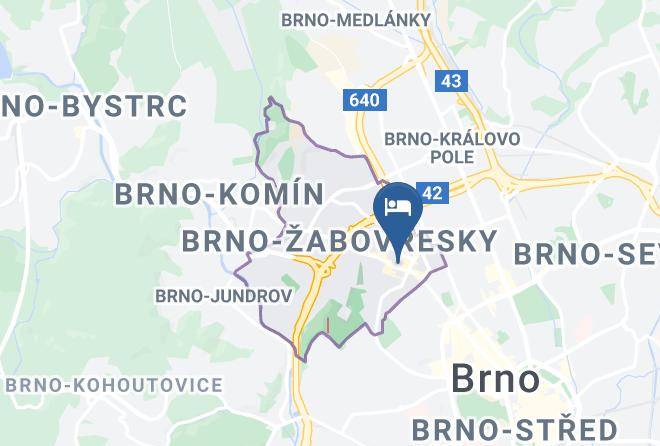 Brno - Penzion Cerna Maps