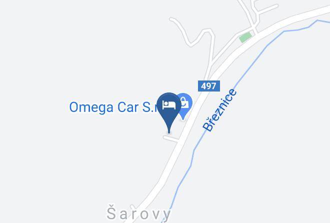 Sarovy - Penzion Cerny Kocour Maps