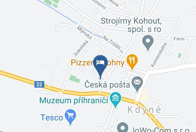 Domazlice - Penzion Cerny Orel Maps