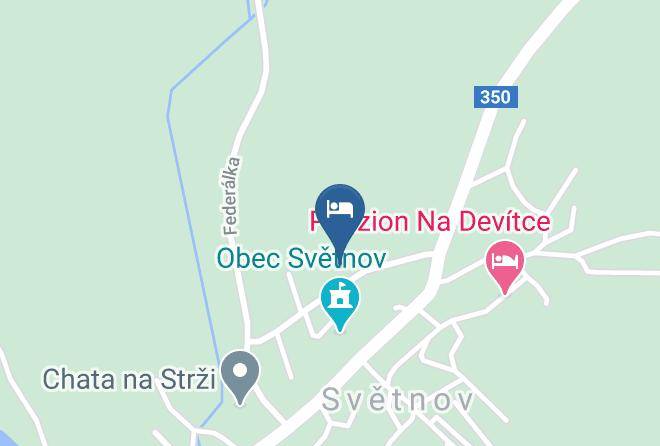 Zdar Nad Sazavou - Penzion Certuv Kamen Maps
