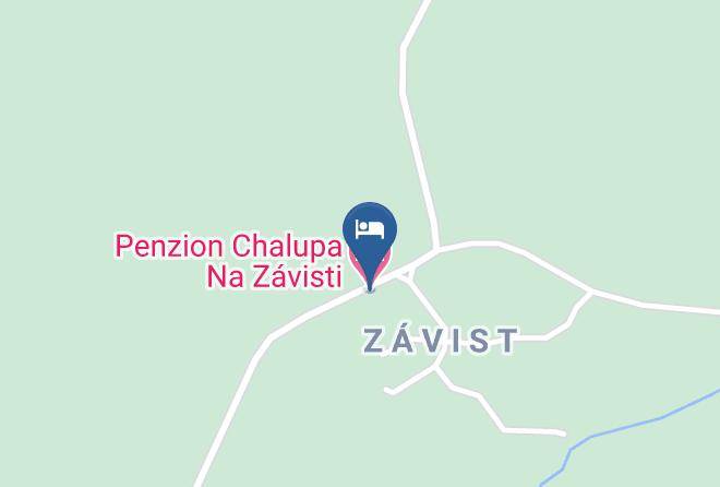 Domazlice - Penzion Chalupa Na Zavisti Maps
