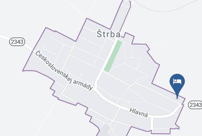 Poprad - Penzion Chalupka Maps