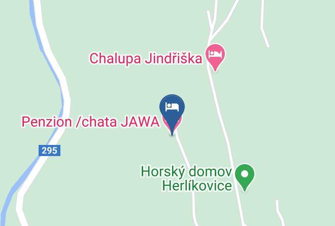 Trutnov - Penzion Chata Jawa Maps