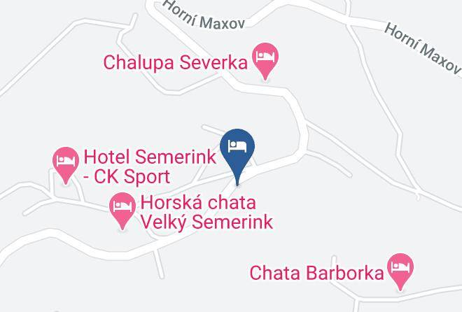Jablonec Nad Nisou - Penzion Chata Metaz Maps
