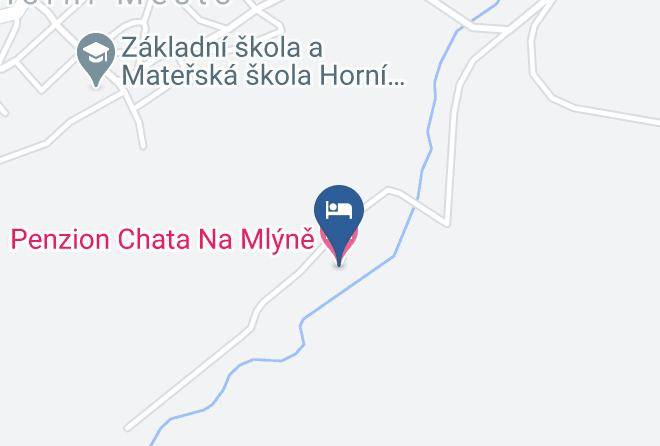 Bruntal - Penzion Chata Na Mlyne Maps