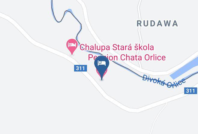 Rychnov Nad Kneznou - Penzion Chata Orlice Maps
